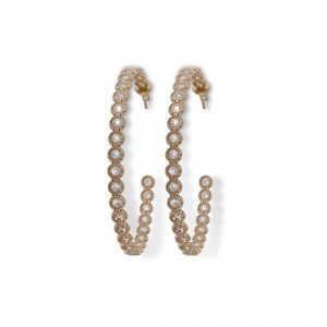 EARRINGS CREOLE TORSADE