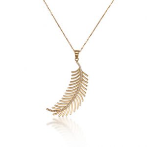 NECKLACE FEATHER
