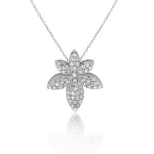 NECKLACE LUCKY LEAF BIG